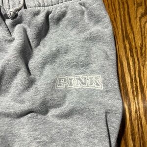 PINK Victoria's Secret Heather Gray Joggers